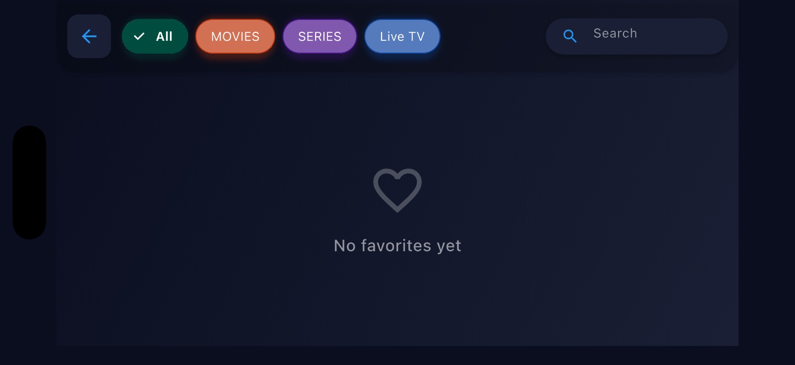 King Stream Player EPG Panel
